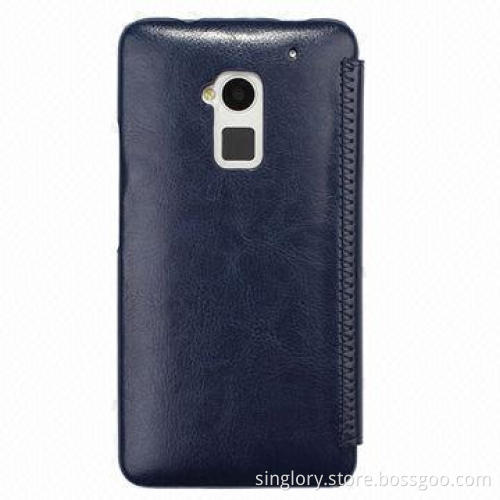 Flip PU Leather Mobile Phone Case for HTC One Max T6 from OEM/ODM Factory, Various Colors Available